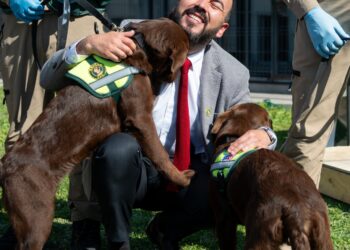 El Servicio Agrícola y Ganadero (SAG) celebró los 20 años de su Brigada Canina (BRICAN)
