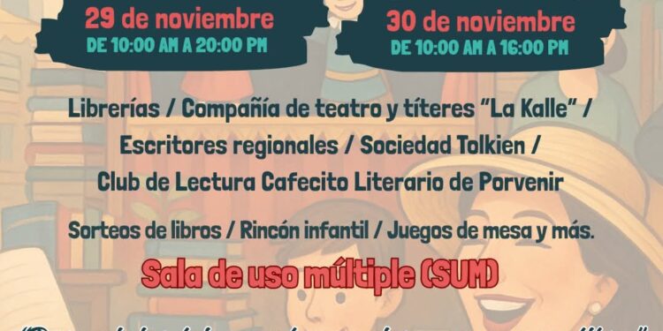 Porvenir: 📚✨ Vuelve la Feria del Libro Fueguina ✨📚