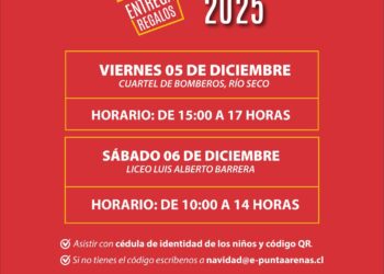 Entrega de regalos Navidad Municipal 2025