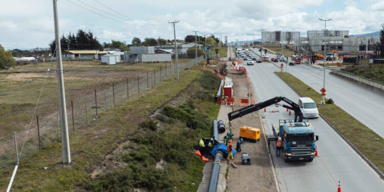 Importante avance en nueva red sanitaria del sector norte de Punta Arenas
