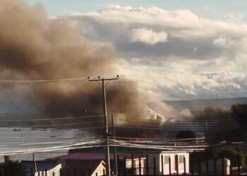 INCENDIO EN EX PESQUERA GALINDO