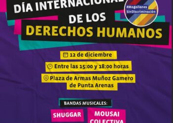 Con feria, servicios y un festival cultural: Magallanes conmemora el Día de los Derechos Humanos este viernes en la Plaza Muñoz Gamero