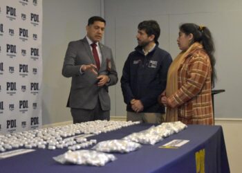 PDI incauta mas de 6 kilos de clorhidrato de cocaína, los cuales venían dosificados en 596 ovoides y detienen a ciudadano colombiano.
