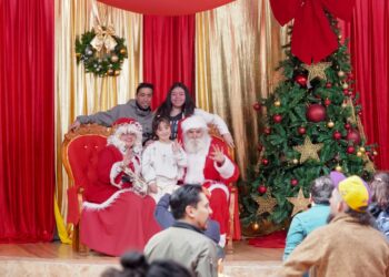 Una hermosa entrega de regalos en Punta Arenas