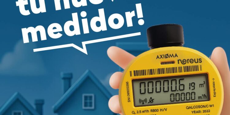 Llaman a usuarios a identificar su medidor digital de agua para prevenir filtraciones