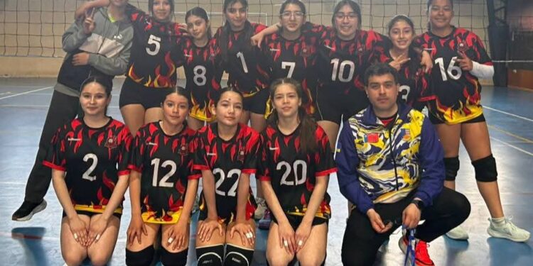 Jóvenes voleibolistas dieron vida a un animado encuentro deportivo en Porvenir