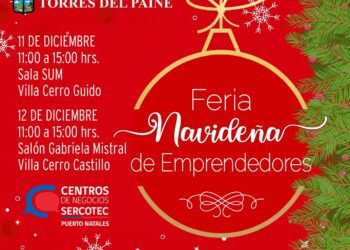 Torres del Paine realizará Feria Navideña de Emprendedores el 11 y 12 de diciembre