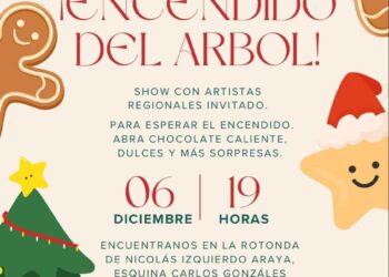 ¡Estás invitado al Encendido del Árbol de Navidad!