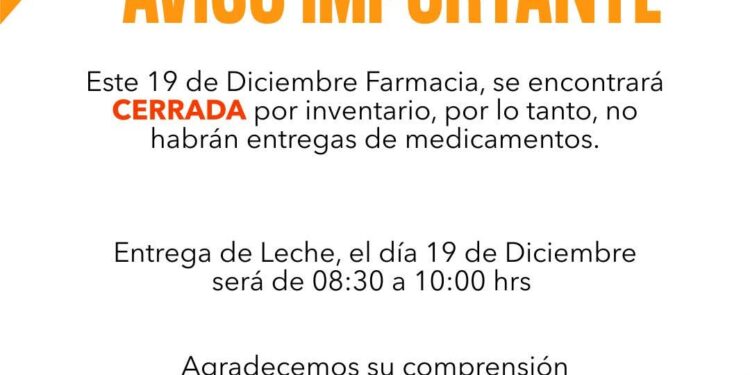 AVISO IMPORTANTE Cecosf Sandra Vargas