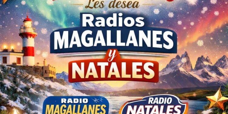 Radios Magallanes  y Natales  les acompañamos en esta navidad con una selectiva programación para la ocasión.