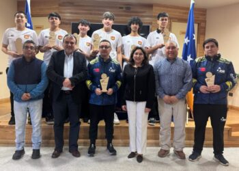 Municipio de Porvenir destacó a selección fueguina Sub 17 por su actuación en torneo nacional de vóleibol