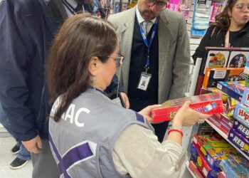 Sernac fiscaliza locales comerciales de juguetes en Puerto Natales en el contexto de navidad.