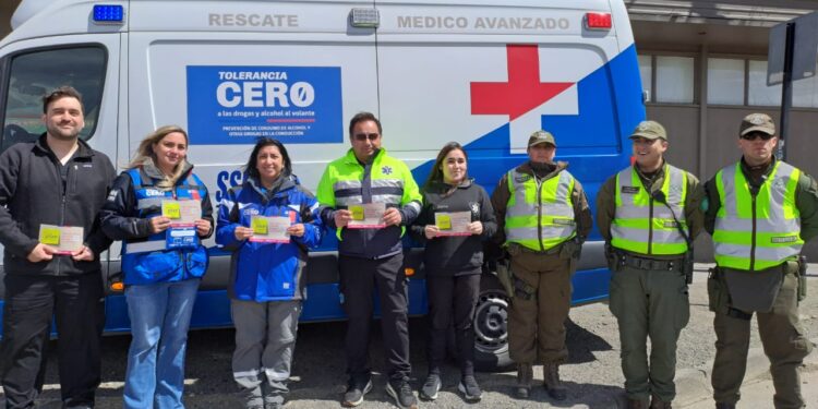 SENDA Magallanes y Carabineros han reforzado fiscalizaciones preventivas promoviendo conducción segura.