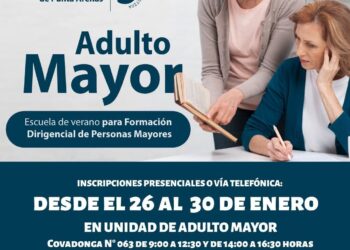 Municipio de Punta Arenas abre inscripciones para Escuela de Verano de Formación Dirigencial para Personas Mayores