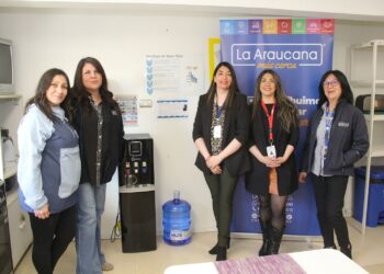 Junji Magallanes implementa dispensadores de agua purificada para fortalecer la salud y el bienestar laboral
