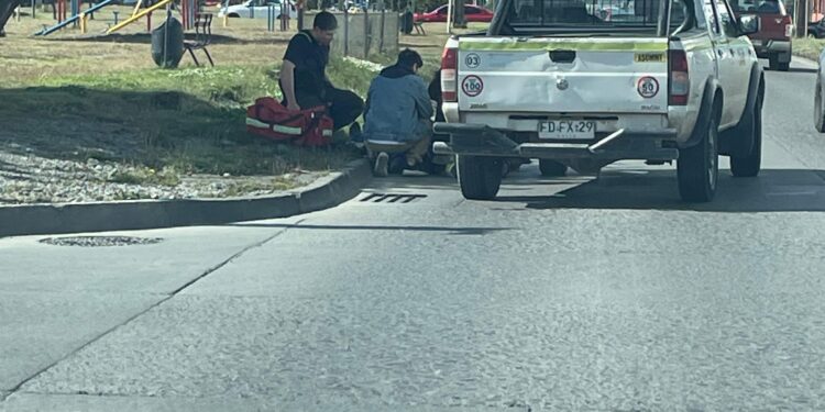 Atropello en Avenida España dejó a un peatón lesionado