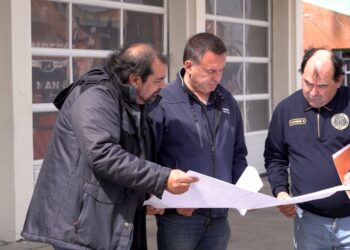 Municipio inicia obras de mejoramiento en la Octava Compañía de Bomberos del barrio 18 de Septiembre