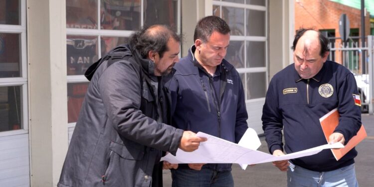 Municipio inicia obras de mejoramiento en la Octava Compañía de Bomberos del barrio 18 de Septiembre