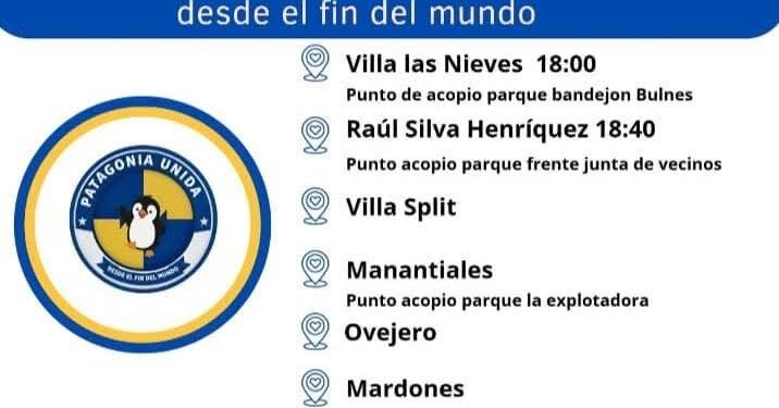 Caravana “Patagonia Unida” recorrerá Punta Arenas este 23 de enero