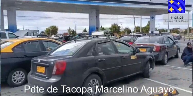Colectiveros alertan colapso en carga de gas vehicular por cierre de estaciones en Punta Arenas