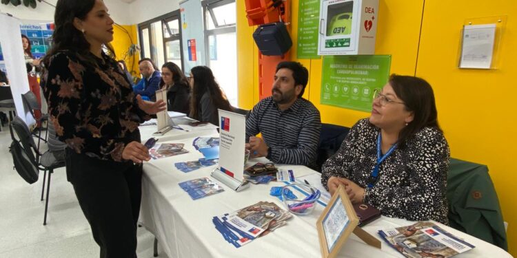 Servicio de reinserción social participó en primera plaza de la justicia del año organizada por la Seremi de Justicia y Derechos Humanos.
