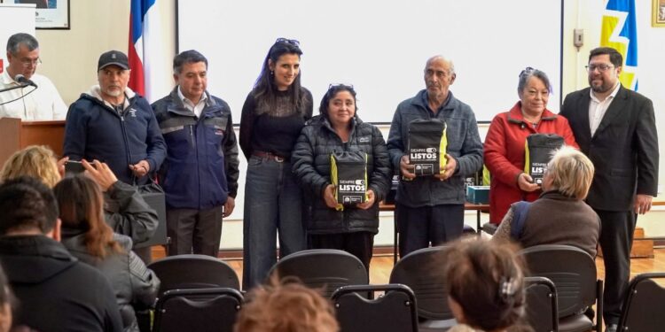 Entregan 35 kits de emergencia energética a familias de Punta Arenas