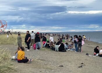 Pareja en estado de ebriedad fue rescatada tras lanzarse al Estrecho de Magallanes