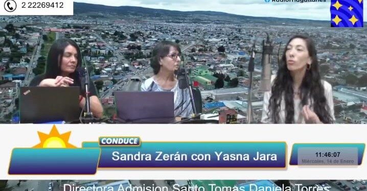 Daniela Torres, directora de admisión de Santo Tomas destaca la nueva carrera de técnico en veterinaria en su primer día de matrícula completo su cupo.