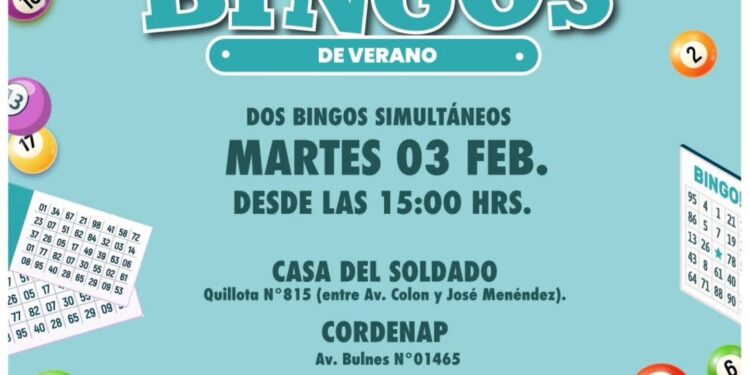 Municipio de Punta Arenas realizará bingos de verano para personas mayores