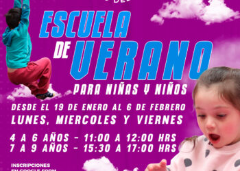 Circo del sur realizará escuela de verano para menores entre 4 y 9 años.