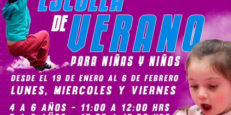 Circo del sur realizará escuela de verano para menores entre 4 y 9 años.