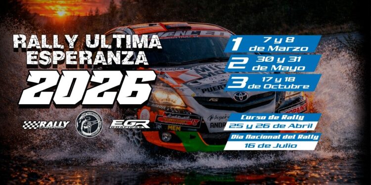 En la comuna de Laguna Blanca arrancara el campeonato 2026 de rally que organiza el club Automovilístico Ultima Esperanza.