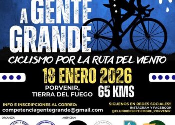 La próxima semana se corre la segunda versión de la “Vuelta a gente Grande” en Porvenir.