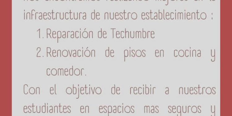 Escuela Padre Alberto Hurtado de Punta Arenas realiza mejoras en su infraestructura previo al inicio de clases