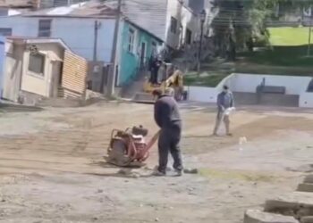 Vecinos de calle Waldo Seguel realizan intervención ante abandono de la vía
