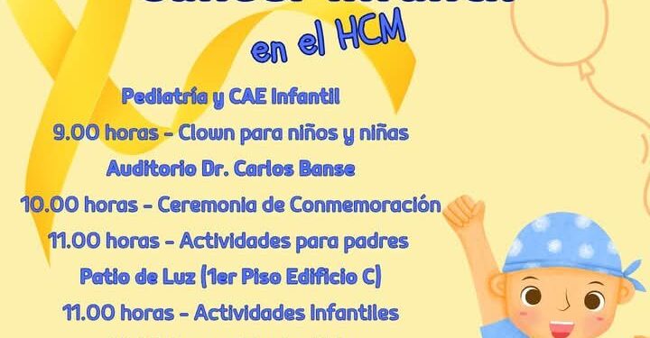Hospital Clínico de Magallanes conmemorará el Día Mundial del Cáncer Infantil con jornada de actividades familiares