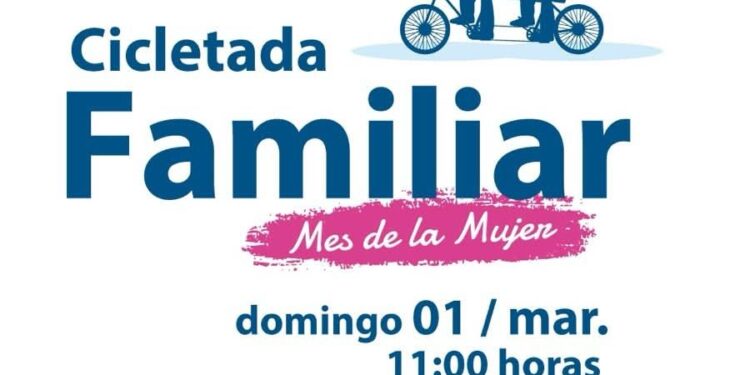 Municipalidad de Punta Arenas invita a participar en Cicletada Familiar por el Mes de la Mujer