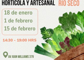 Sabores y tradiciones regionales se citan este domingo en la Feria Hortícola y Artesanal de Río Seco.