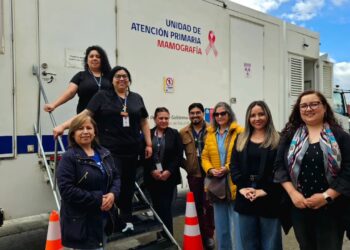 Mamógrafo móvil fortalece en terreno la pesquisa precoz del cáncer de mama
