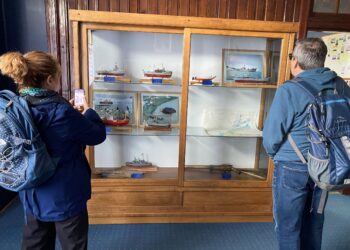 Más de cien turistas internacionales visitaron el Museo Naval y Marítimo de Punta Arenas