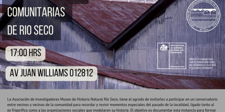 Invitan a la comunidad a reconstruir la memoria histórica de Río Seco en conversatorio abierto
