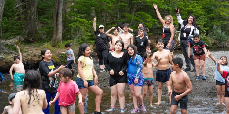 Verano activo e inclusivo reunió a niños y niñas en el parque del río Ukika