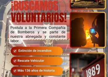 La Primera Compañía de Bomberos «Bomba Magallanes» abre su proceso de admisión 2026.