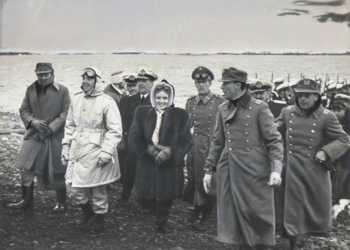 El 17 de febrero de 1948 el Presidente Gabriel González Videla marcó un hito de Chile en el Continente Blanco, era la primera visita de un jefe de estado.
