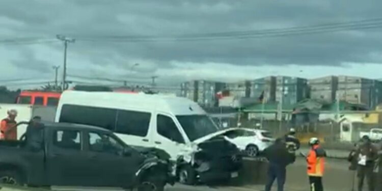 Accidente de tránsito se registra en Sector Barrio Industrial Punta Arenas