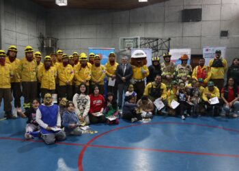 CONAF y Delegación Presidencial Provincial de Tierra del Fuego homenajearon a brigadistas forestales en su día.