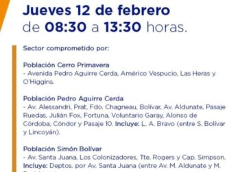 Edelmag anuncia corte programado de suministro eléctrico para este jueves en sectores de Punta Arenas