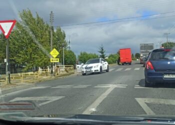 Choque vehicular se registró en avenida España con Briceño