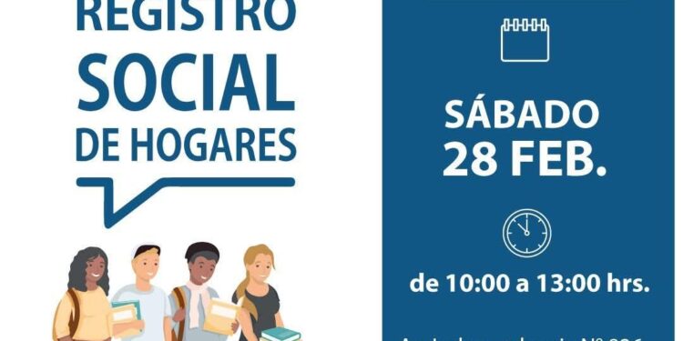 Municipalidad de Punta Arenas realizará atención extraordinaria del Registro Social de Hogares este sábado