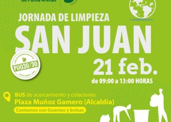 Municipalidad de Punta Arenas convoca a jornada de limpieza en el sector San Juan